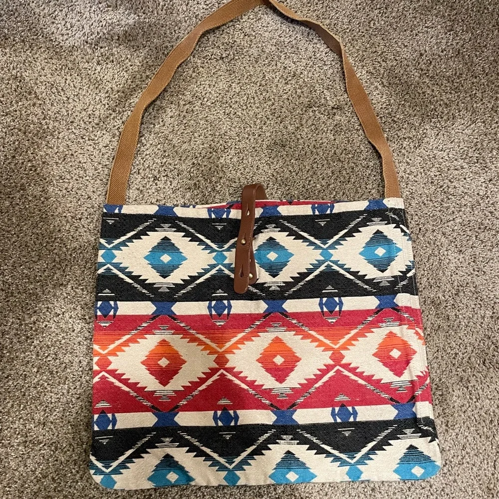 Lovestitch Aztec Print Tote Bag